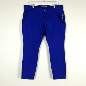 Old Navy Rockstar Royal Blue Plus Size Jeans ( Read description )